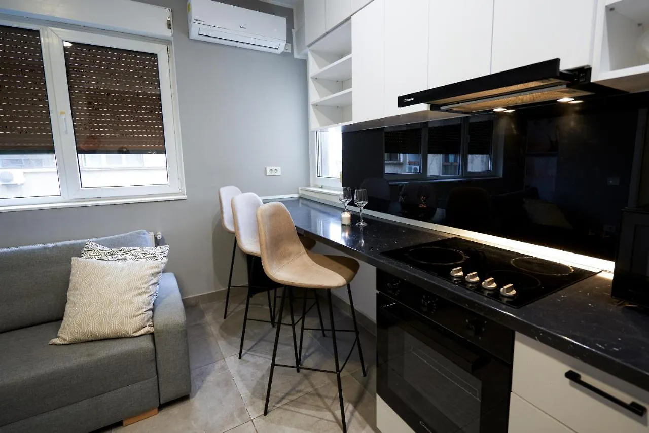 アパート Minimalist Design Apartament In Magheru ブカレスト